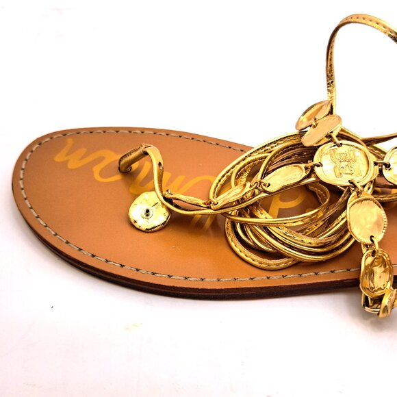 Sam Edelman womens Deirdre Flat Sandal - Size 10 - Picture 12 of 13
